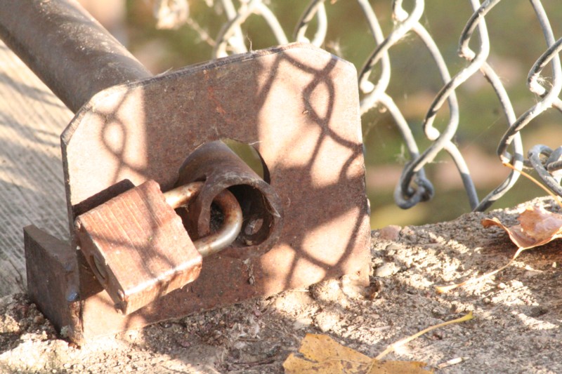 Rusty Padlock