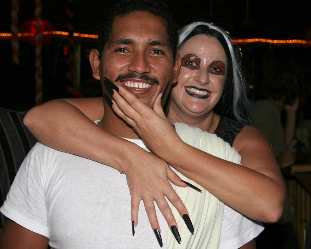 Miguel is snared by Spider Woman.