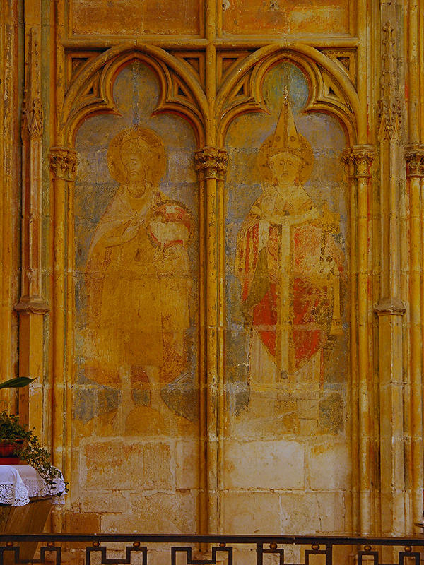 32 Mural Painting SS John the Baptist and Peter - South Transept 87006917.jpg