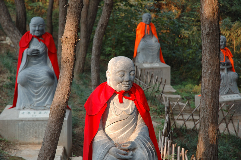 Luohan in Colorful Robes