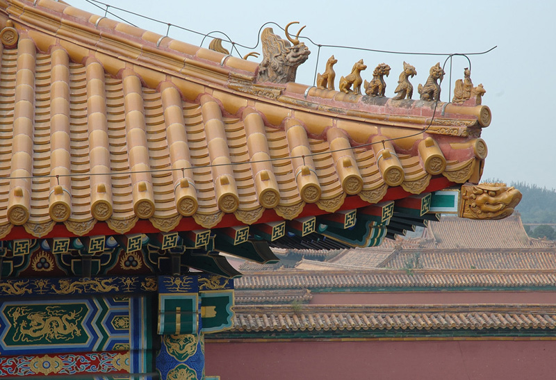 Roof in Forbidden City