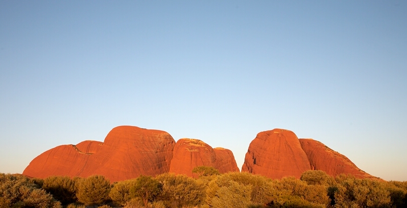 Kata Tjuta at sunrise