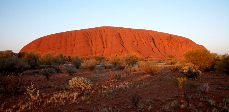 Uluru at sunrise