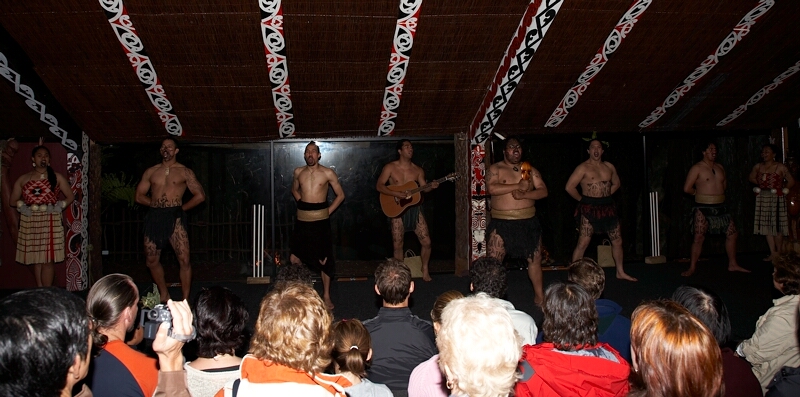 Entertaining cultural song and dance