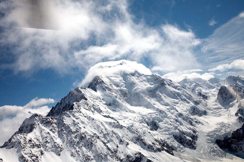 Helicopter ride to Mt. Cook