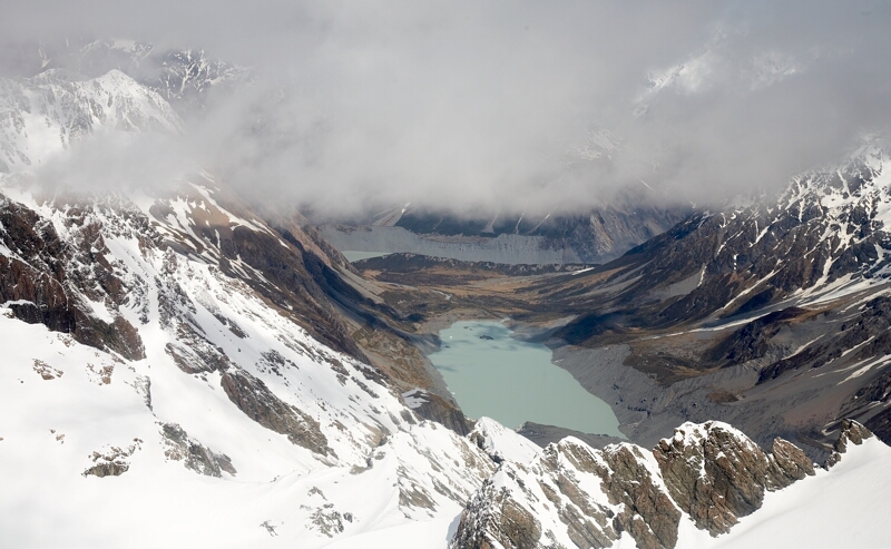 Helicopter ride to Mt. Cook