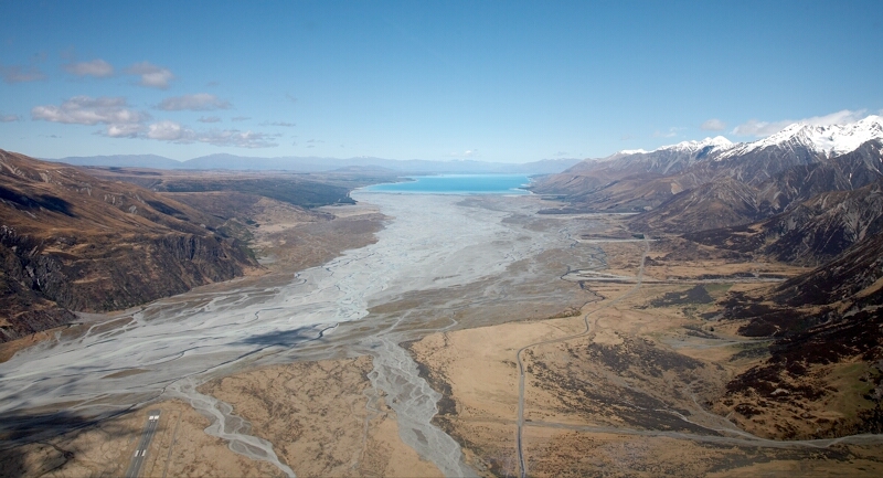 Helicopter ride to Mt. Cook