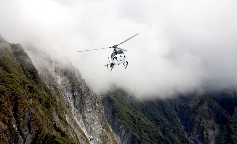 Helicopter returns