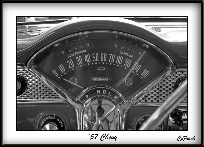 57 Chevy Dashboard