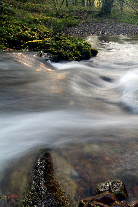 Last light on the Afon Nedd Fechan
