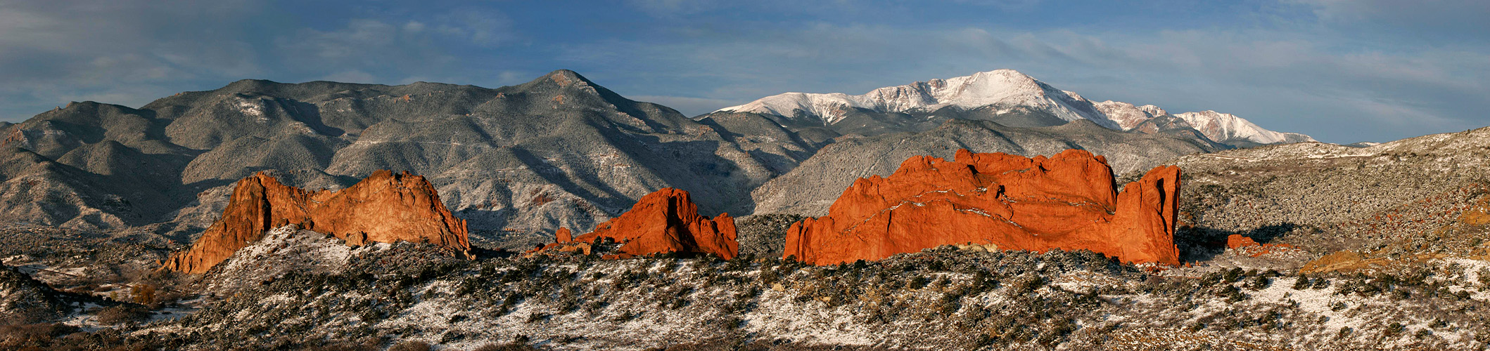 Pikes Peak & Garden of the Gods Pano OCT 19, 2006