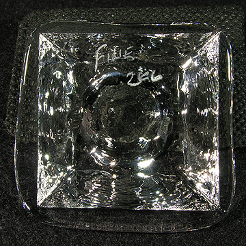 Signed Ice Stand - 'Fine 2K6'