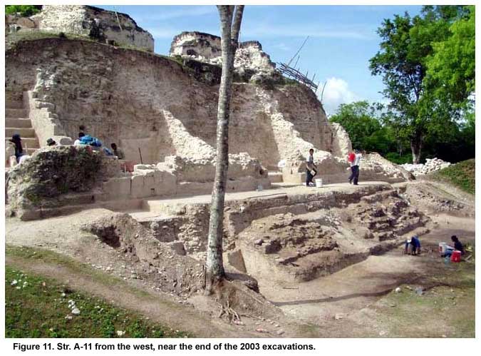BZ-Xunantunich-Str A-11-fr west-2003 excavation.jpg