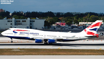 British B747-436 G-CIVH airliner aviation stock photo #2923