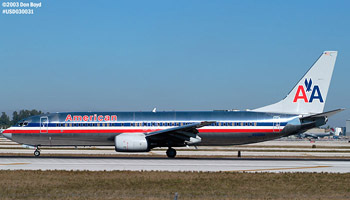 American Airlines B737-823 N960AN airliner aviation stock photo #2439