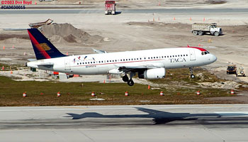 TACA A320-233 N452TA airliner aviation stock photo #3053