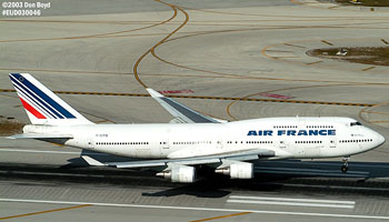 Air France B747-428 F-GITB airliner aviation stock photo #3114