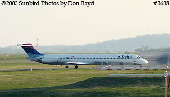 Delta Airlines MD-88 N997DL airline aviation stock photo #3638