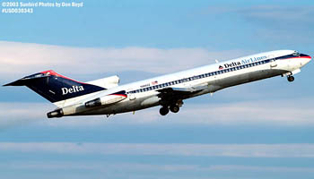 Delta Airlines B727-225Adv N8882Z (ex-Eastern) airline aviation stock photo #3859