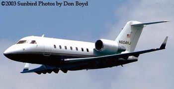 Hop-a-Jet Bombardier CL-600-2B16 N604HJ corporate aviation stock photo #4254