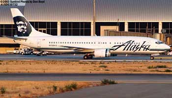 Alaska B737-490 N709AS airline aviation stock photo #5343