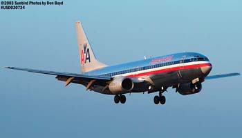 American Airlines B737-823 N968AN airliner aviation stock photo #5345