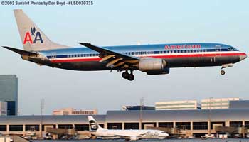 American Airlines B737-823 N968AN airliner aviation stock photo #5346