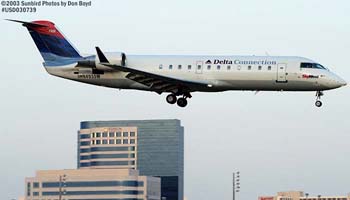 Delta Connection (Skywest) CL-600-2B19 N493SW airline aviation stock photo #5354