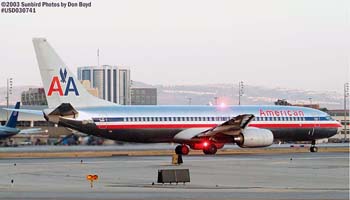 American Airlines B737-823 N931AN airliner aviation stock photo #5360