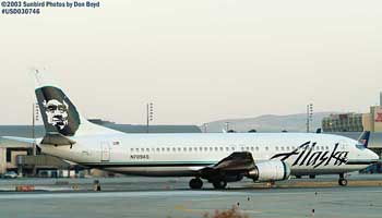 Alaska B737-490 N709AS airline aviation stock photo #5367