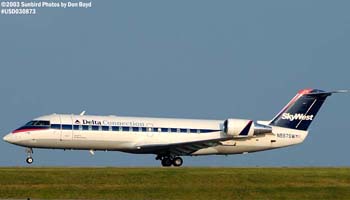 Delta Connection (Skywest) CL-600-2B19 N597SW airline aviation stock photo #6176