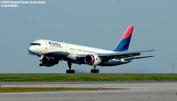 Delta Airlines B757-212 N751AT airline aviation stock photo #6236