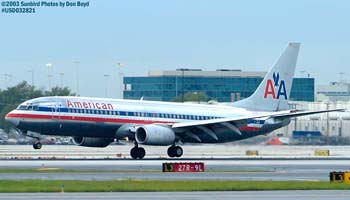 American Airlines B737-823 N942AN airliner aviation stock photo #6628
