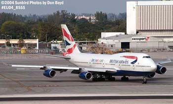 British B747-436 G-BNLA Dreamflight airliner aviation stock photo #8555