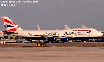 British B747-436 G-BNLA Dreamflight airliner aviation stock photo #8623
