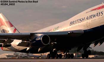 British B747-436 G-BNLA Dreamflight airliner aviation stock photo #8632