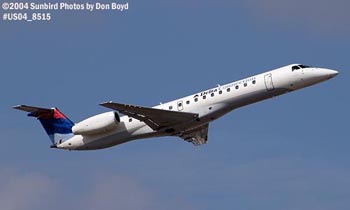 Delta Connection (Comair) Embraer Regional Jet airline aviation stock photo #8515