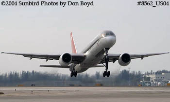 Northwest Airlines B757-251 N534US airline aviation stock photo #8562_US04