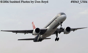 Northwest Airlines B757-251 N534US airline aviation stock photo #8563_US04