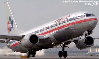 American Airlines B737-823 N937AN airliner aviation stock photo #8565