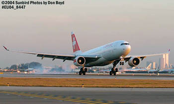 Swiss A330-223 HB-IQJ airliner aviation stock photo #8447