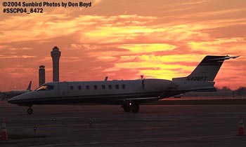 Kederike Pine Island LLC's Lear 45 N426FX sunset corporate aviation stock photo #8472