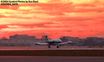 Kederike Pine Island LLC's Lear N426FX sunset corporate aviation stock photo #8479