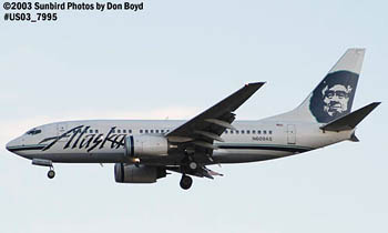 Alaska B737-790 N609AS airline aviation stock photo #7995