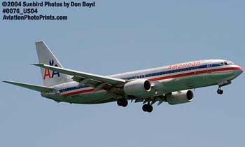 American Airlines B737-823 N927AN at the Air & Sea Show airliner aviation air show stock photo #0076