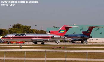 Laker Bahamas B727-223(A) N706AA airliner aviation stock photo #9442