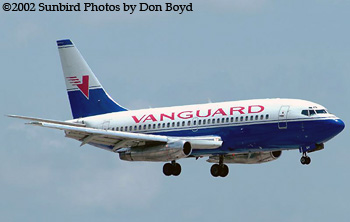 Vanguard Airlines B737-200 N124NJ airline aviation stock photo