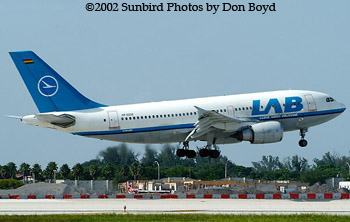 LAB A310 CP-2232 airliner aviation stock photo