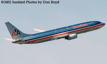 American Airlines B737-823 N957AN airline aviation stock photo
