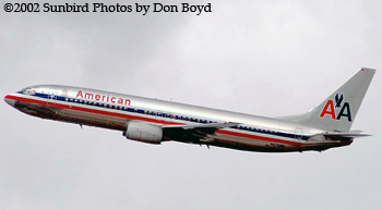 American Airlines B737-823 N975AN airline aviation stock photo